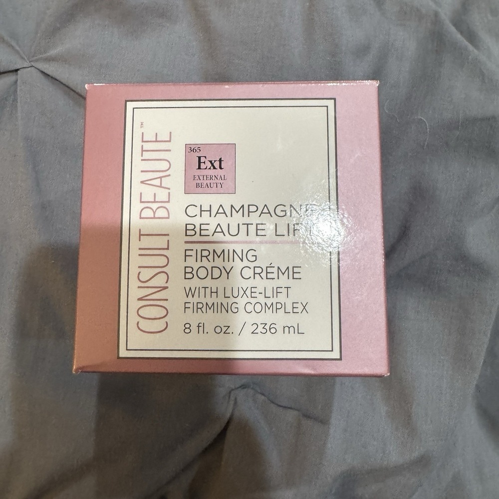 Consult Beaute Champagne Beaute Lift Firming Body Cream 8 FL OZ 236ml SEALED